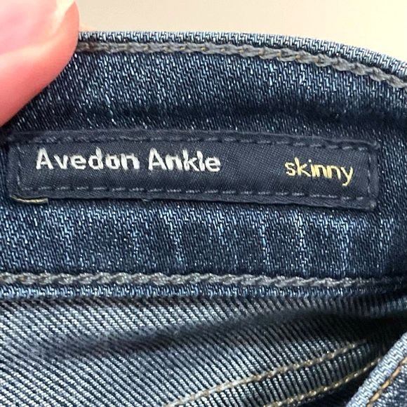 CoH Skinny Jeans Avedon Blue Ankle Denim Citizens of Humanity Stretch Sz 26 - Picture 4 of 10